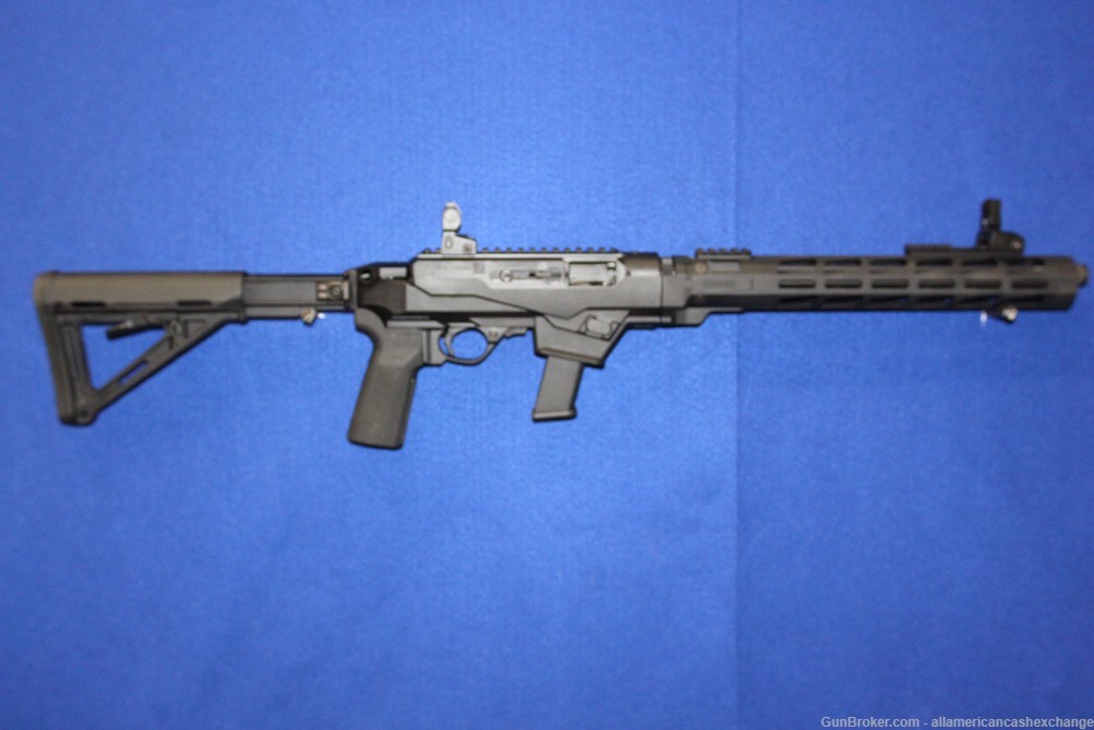 RUGER Model PC CARBINE Take Down Rifle W/ Glock Magwell & Also Factory 9 mm-img-1