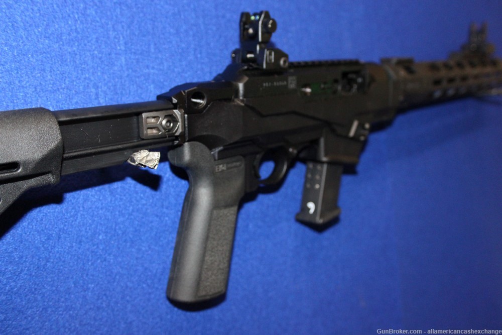 RUGER Model PC CARBINE Take Down Rifle W/ Glock Magwell & Also Factory 9 mm-img-0