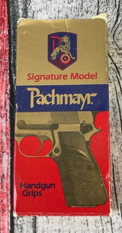 Pachmayr Signature Model Colt Semi-Auto pistol grips-img-2