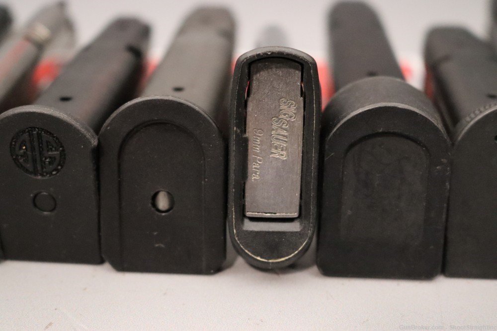 Lot O' Eight (8) Random Sig Sauer Magazines (OEM)-img-3