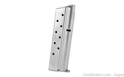 COLT DOUBLE EAGLE 10MM STAINLESS FINISH FACTORY 8RD MAGAZINE SP573421-RP-img-2