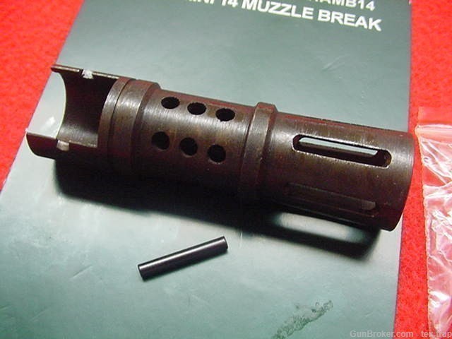 Ruger Mini 14 - Muzzle Break - Blued- by NC. Star - New !-img-2