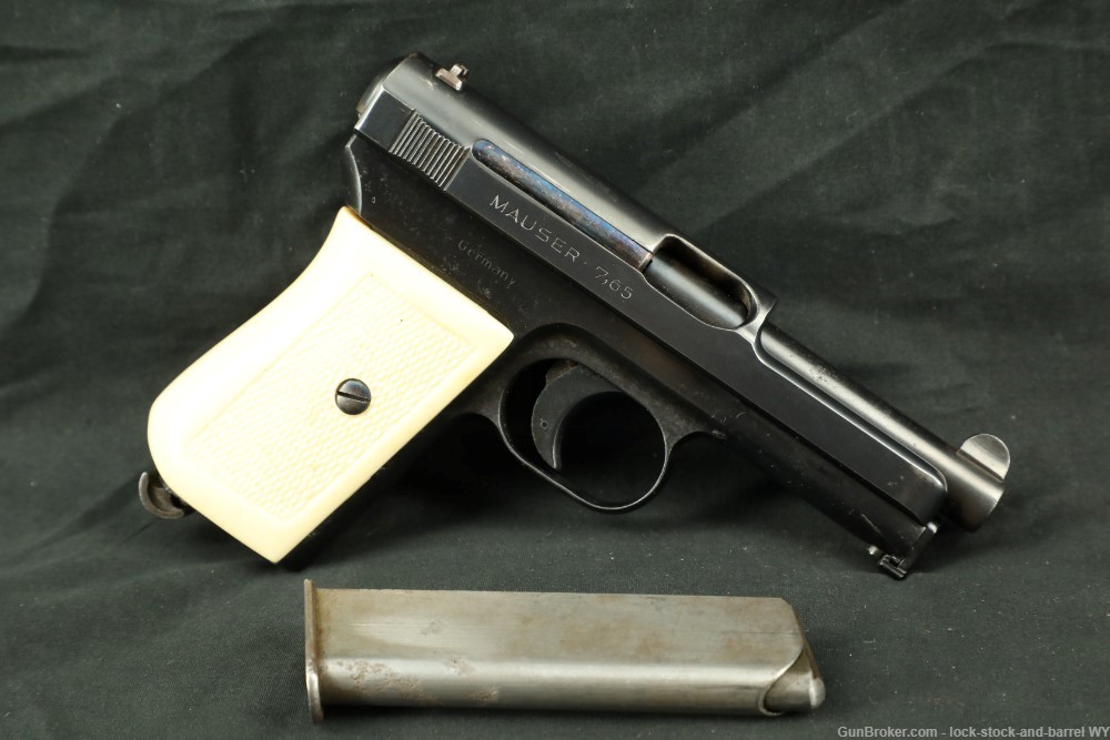 Waffenfabrik Mauser Postwar Model 1914 .32 ACP 3 3/8" Semi-Auto Pistol C&R-img-2