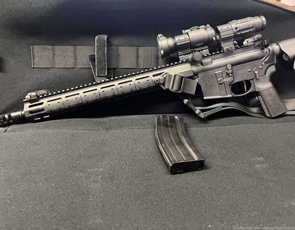 Smith and Wesson MP-15 Volunteer XV 6mm ARC with Aimpoint PRO and Magnifier-img-3