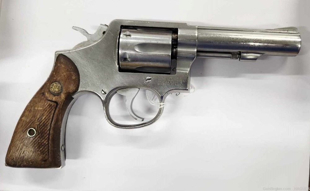 Pre Owned: Smith & Wesson Model 64-5 .38 Special Revolver - 6 Shot -img-0