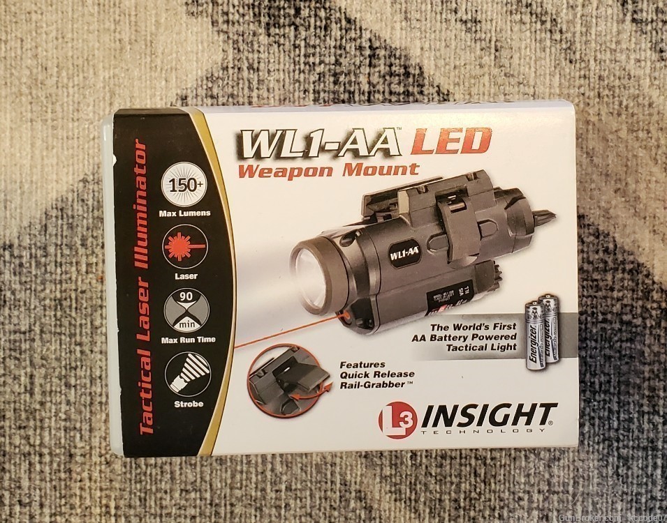 L3 Insight Technology WL1-AA LED light/Laser-img-0