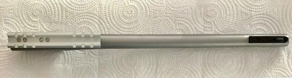 T/C Encore;  Stainless 15” Pistol Barrel In .223 Remington N.H. made-img-2