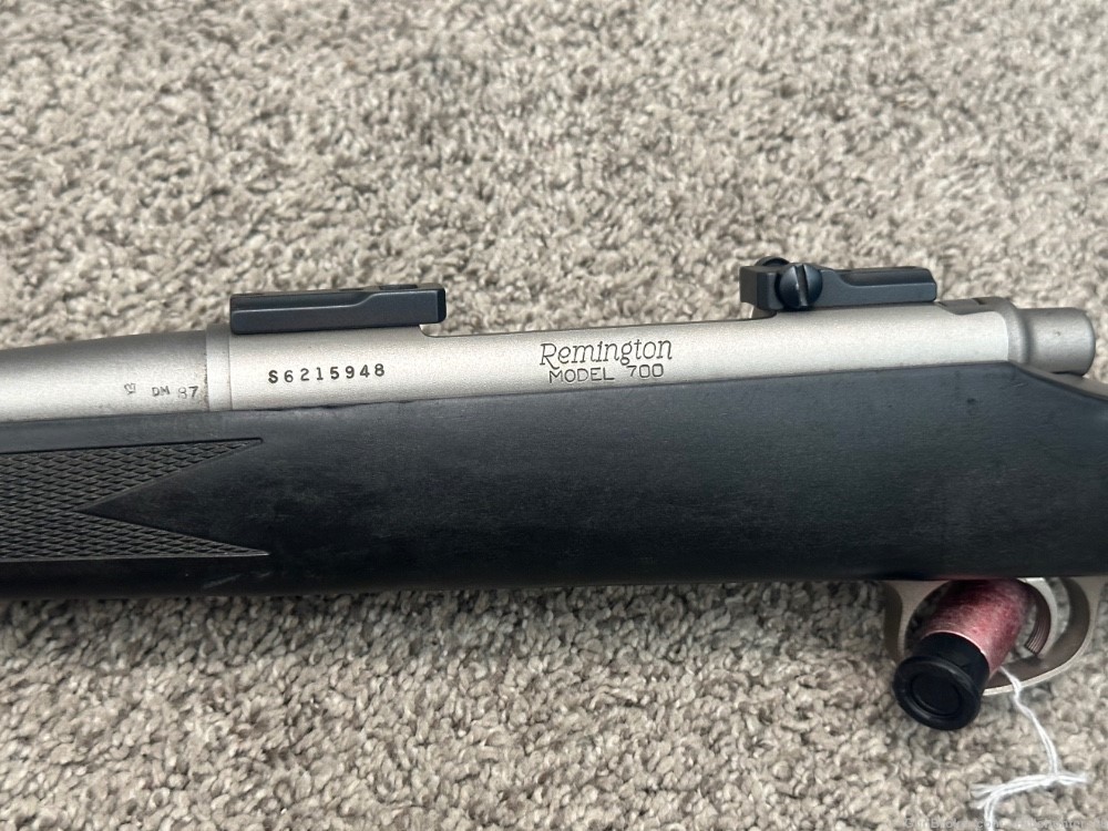 Remington 700 KS Mountain 280 rem. Rare ss stainless synthetic 1992-img-6