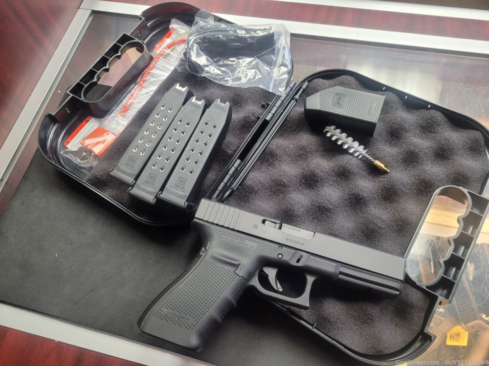 GLOCK 20 GEN4 10MM 3-15RD MAGS & BOX LIKE NEW-img-3