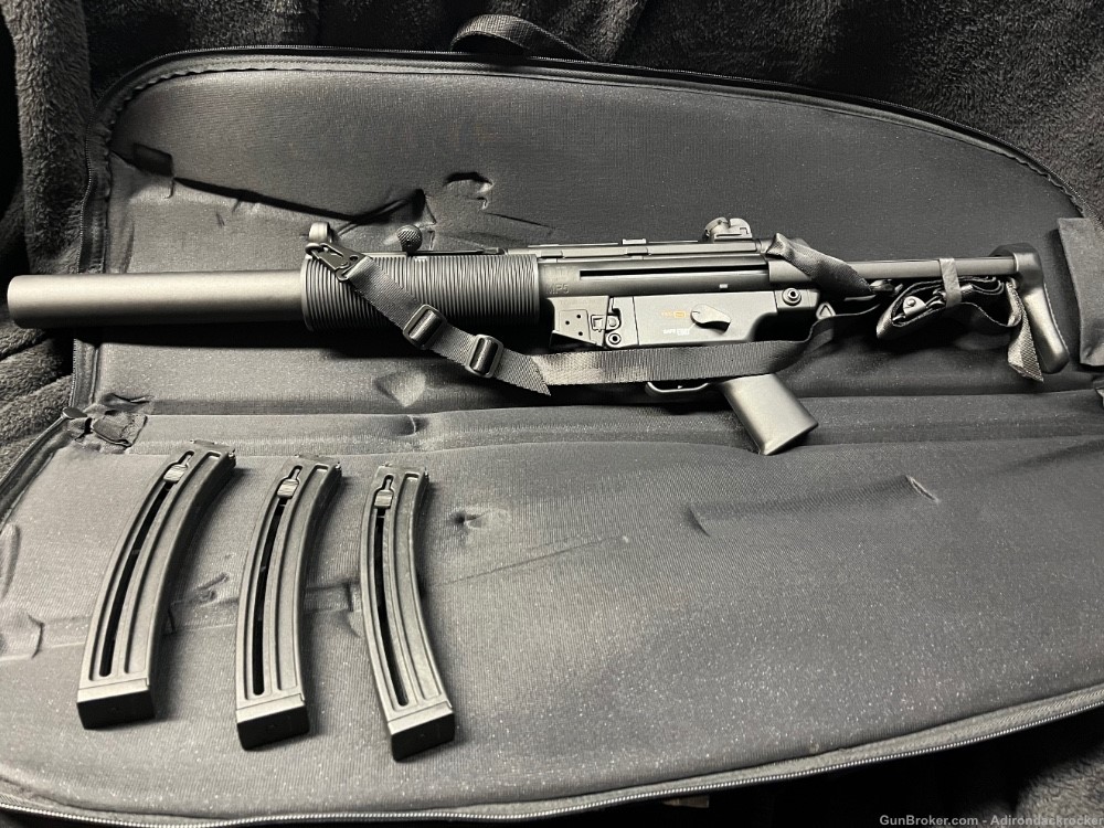 H&K MP5 .22 LR Faux Suppressor Rifle-img-4