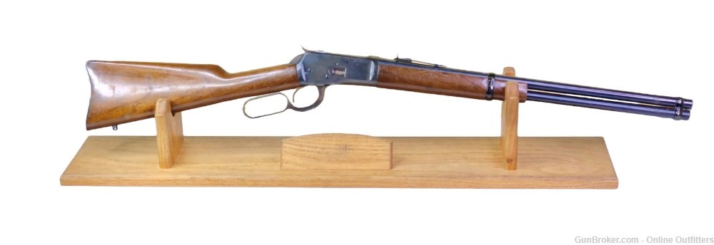 USED Browning B-92 44 Rem Mag Lever Action 20" 11+1 Walnut Stock NO BOX-img-1