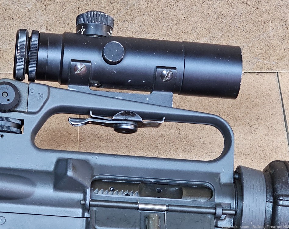 PRE-BAN Colt SPORTER Match HBAR .223 AR-15 rifle w/3x20 optic -img-9