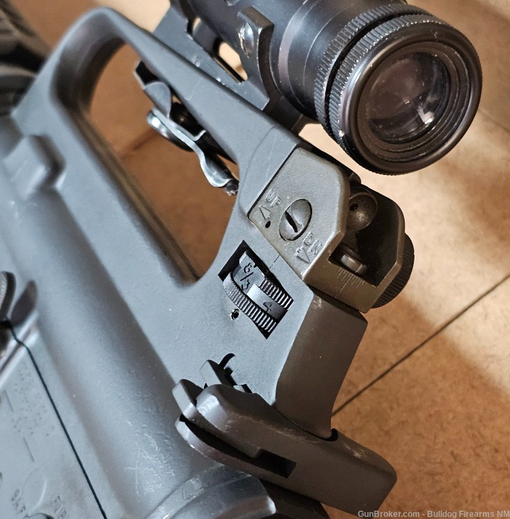 PRE-BAN Colt SPORTER Match HBAR .223 AR-15 rifle w/3x20 optic -img-8