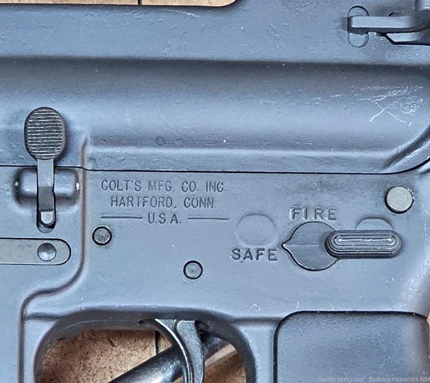 PRE-BAN Colt SPORTER Match HBAR .223 AR-15 rifle w/3x20 optic -img-12