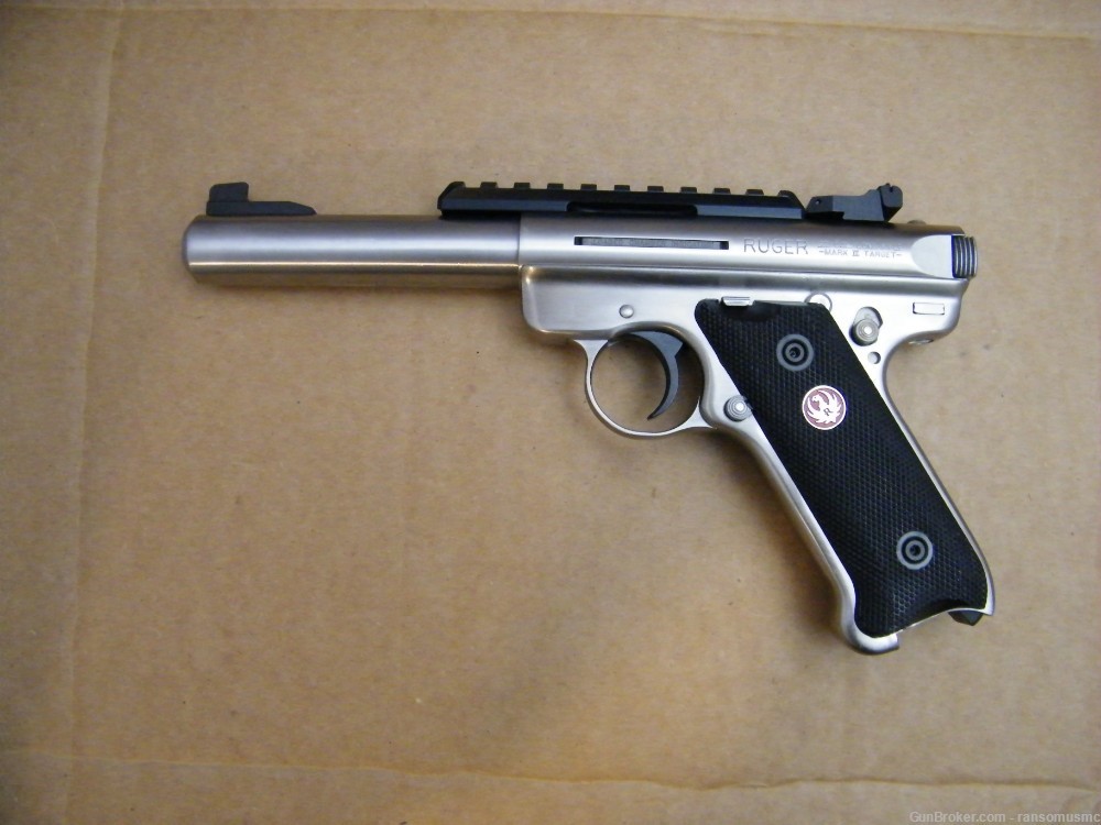Ruger Mark III Target .22lr Stainless 5.5" -img-5