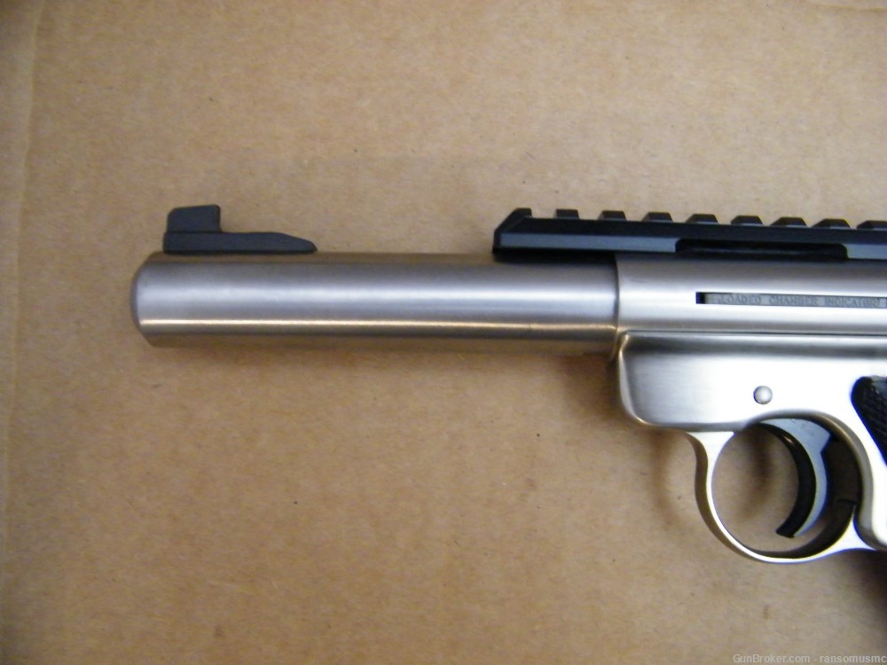 Ruger Mark III Target .22lr Stainless 5.5" -img-8