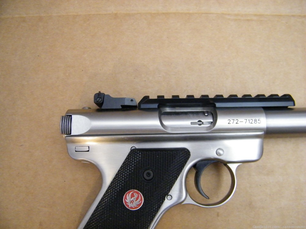 Ruger Mark III Target .22lr Stainless 5.5" -img-3