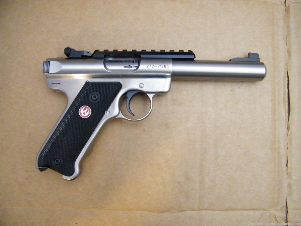 Ruger Mark III Target .22lr Stainless 5.5" -img-1