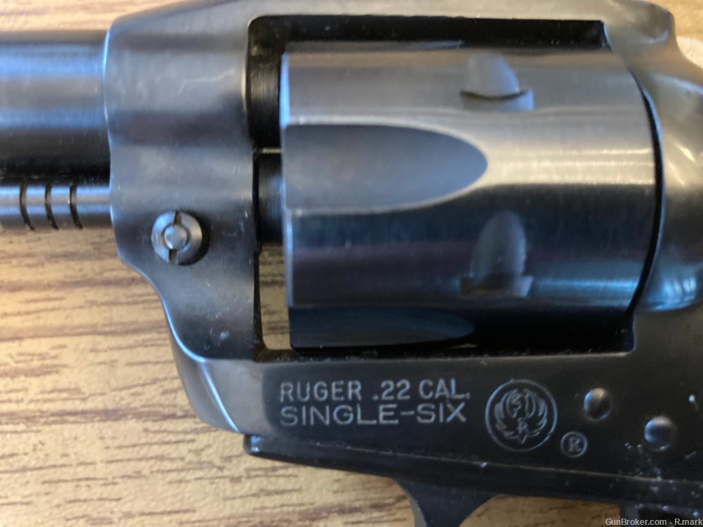 Old (3-Screw) Ruger Single Six Convertible 22LR / 22WMR with 5.5" Barrel-img-4