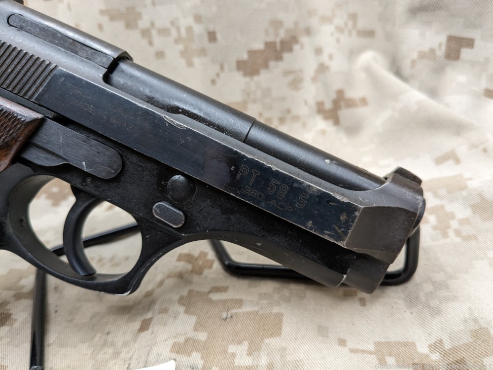 Taurus PT58S DA/SA Pistol .380 ACP USED 1-12rd Mag Import Marked Good Cond-img-3