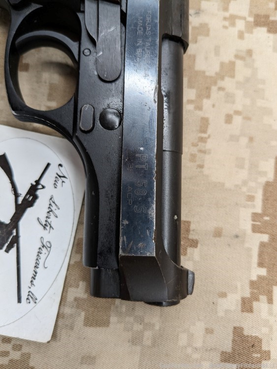 Taurus PT58S DA/SA Pistol .380 ACP USED 1-12rd Mag Import Marked Good Cond-img-6