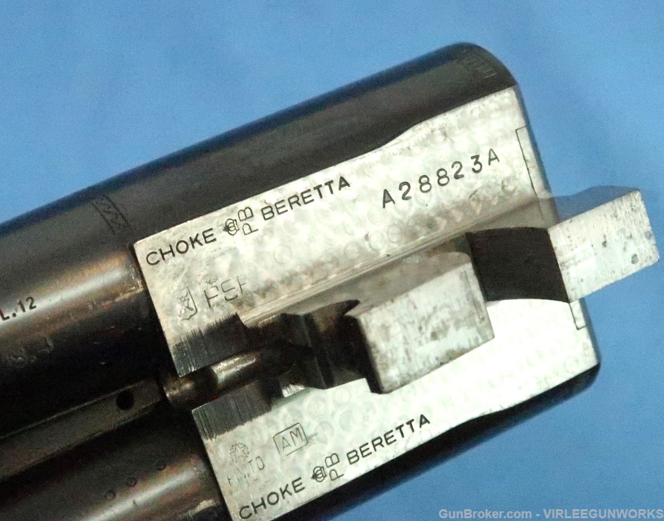 Beretta 625 Silver Hawk Field Grade 12 Gauge Engraved 1984-img-57