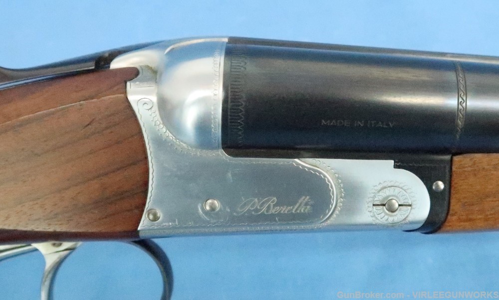 Beretta 625 Silver Hawk Field Grade 12 Gauge Engraved 1984-img-6