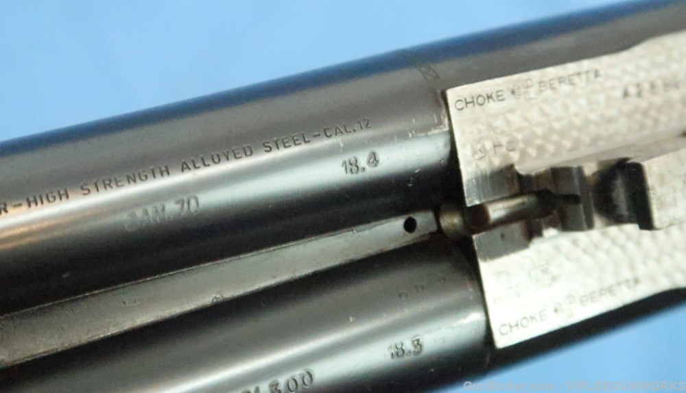 Beretta 625 Silver Hawk Field Grade 12 Gauge Engraved 1984-img-60