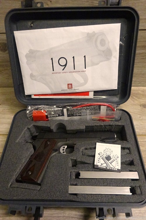 Springfield Armory Range Officer Operator 1911 9mm  Case 2 Mags No Reserve-img-6