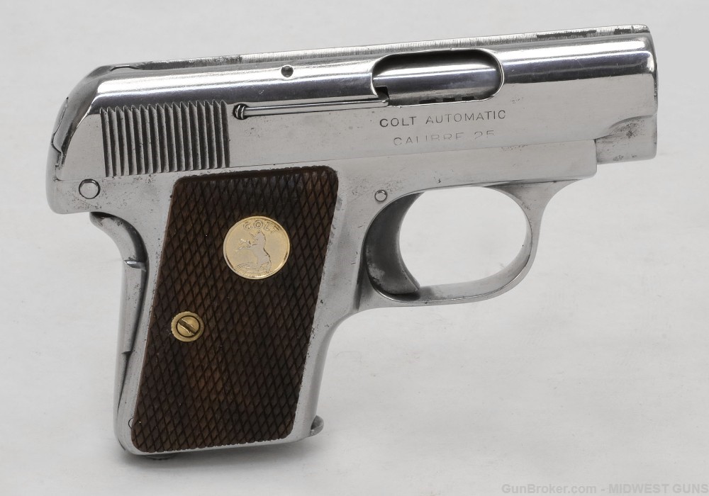 Colt 1908 Vest Pocket .25 ACP Pistol 1910-img-0