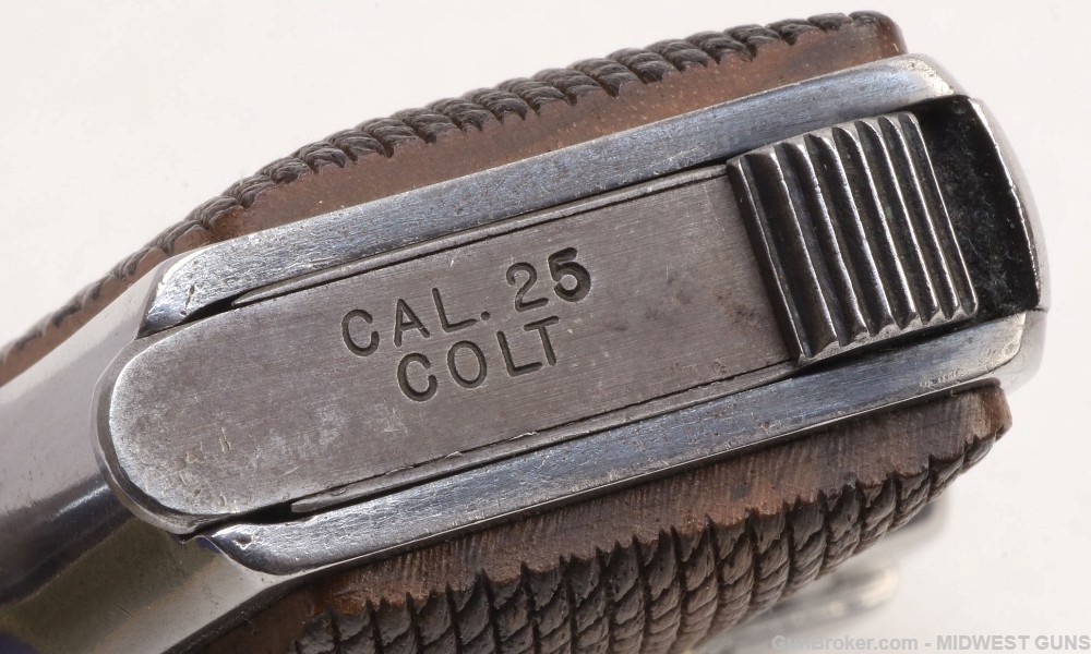 Colt 1908 Vest Pocket .25 ACP Pistol 1910-img-4
