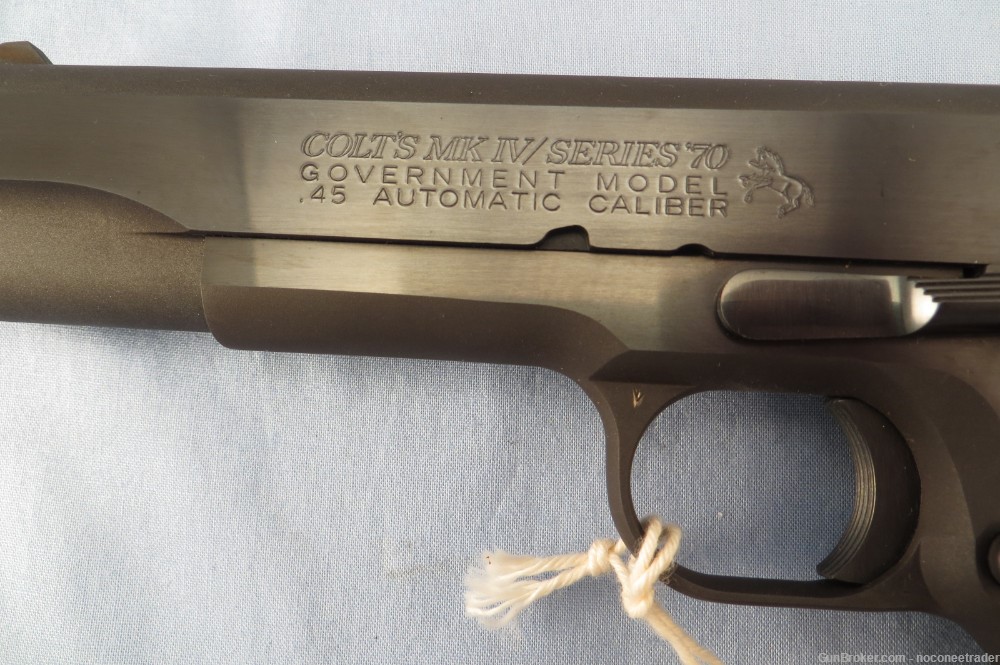 Colt Series 70 Government Model 45 Auto NEW Old Stock w/ Box and All Acc-img-4