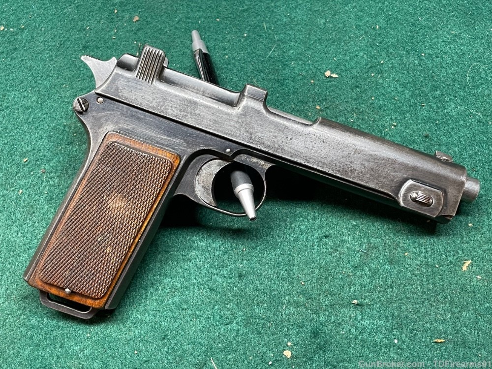 Steyr M1912 1917 9mm steyr Austrian Handgun WWI WWII C&R-img-1