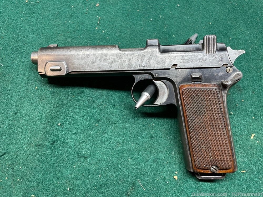 Steyr M1912 1917 9mm steyr Austrian Handgun WWI WWII C&R-img-0