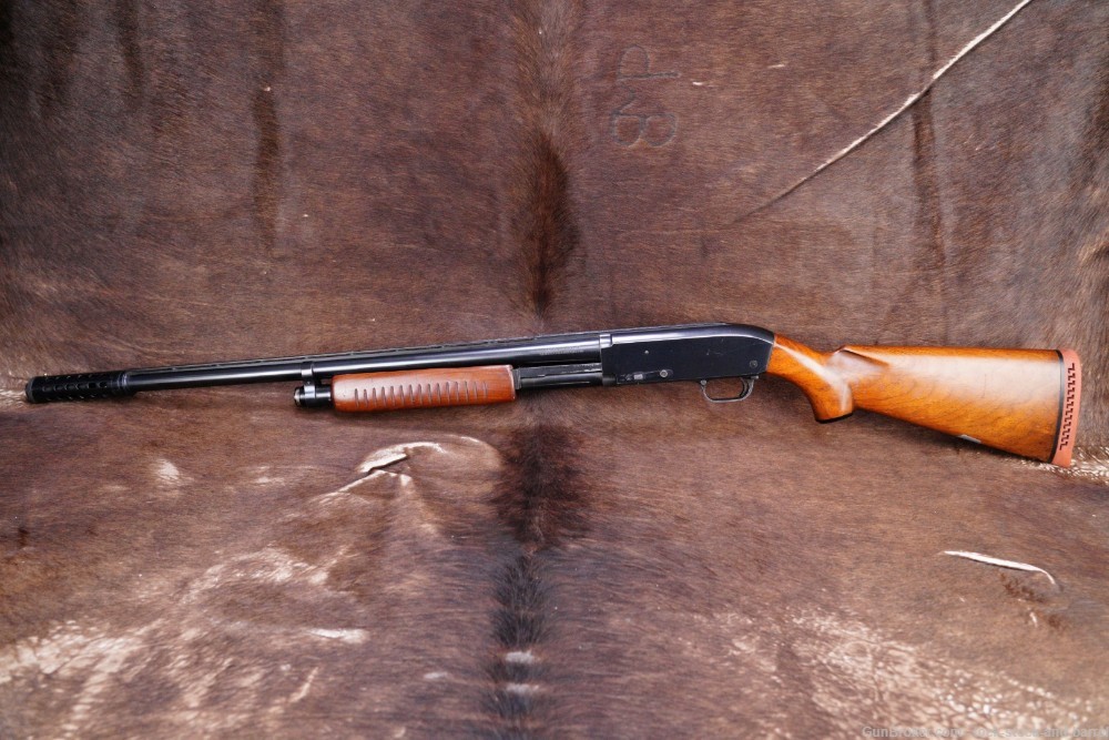 J.C. Higgins High Standard Model 20 583.56 12 GA 22” Pump Shotgun, C&R-img-7