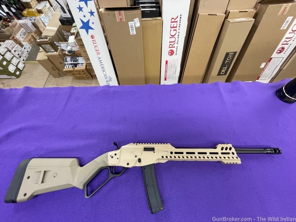 POF TOMBSTONE 9MM LEVER 16.5" 20RD FDE-img-1