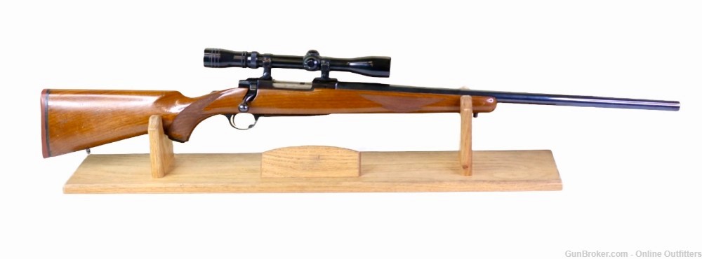 USED Ruger M77 22-250 Rem Bolt Action 24" 4+1 Wood Stock Scope Combo NO BOX-img-1