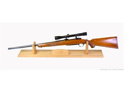 USED Ruger M77 22-250 Rem Bolt Action 24" 4+1 Wood Stock Scope Combo NO BOX