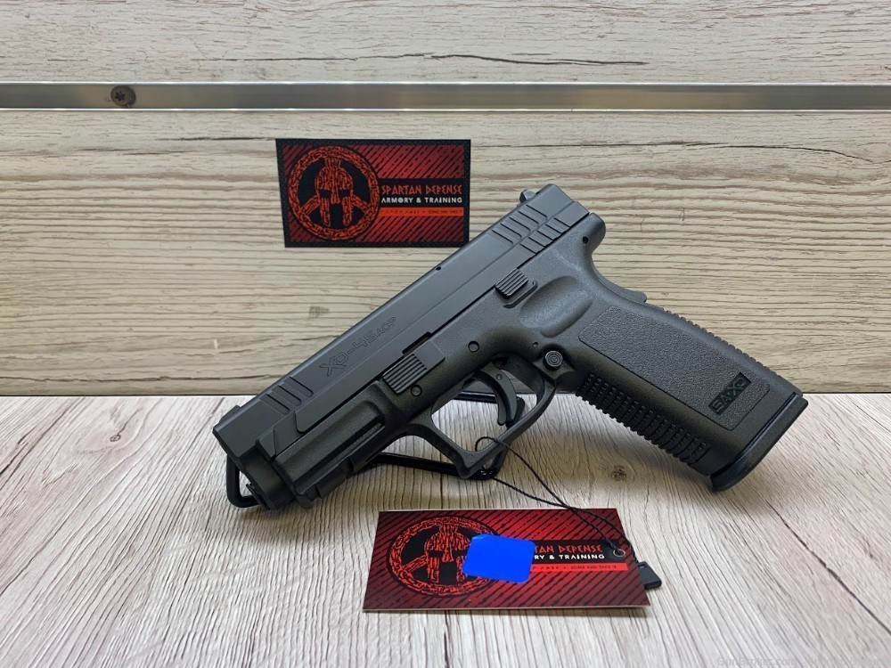 USED SPRINGFIELD ARMORY XD9611HC XD 45 ACP DOUBLE 4" 13+1 BLACK POLYMER-img-0