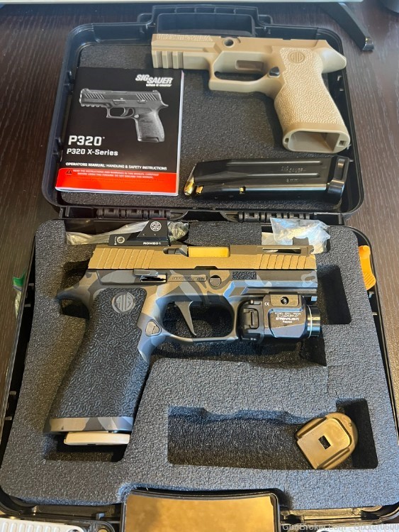 SIG SAUER P320 X-CARRY CUSTOM,  WITH EXTRAS -img-0