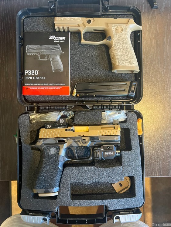 SIG SAUER P320 X-CARRY CUSTOM,  WITH EXTRAS -img-4