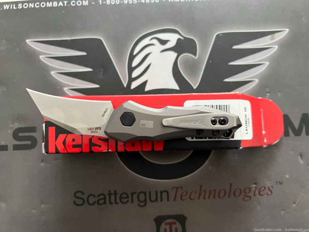 NIB - Kershaw Launch 10 SW/PL 1.9" Hawkbill blade 154CM-img-1