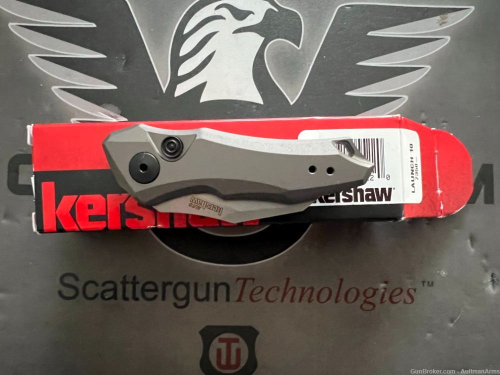 NIB - Kershaw Launch 10 SW/PL 1.9" Hawkbill blade 154CM-img-2