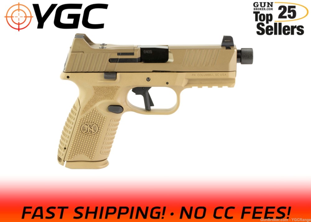 FN 509 Midsized Tactical FDE 9MM FN509M Tactical 66-101709-img-0