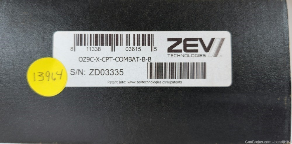 ZEV OZ9C X CMBT 9MM 4" 17RD BLACK semiauto, 13964-img-7