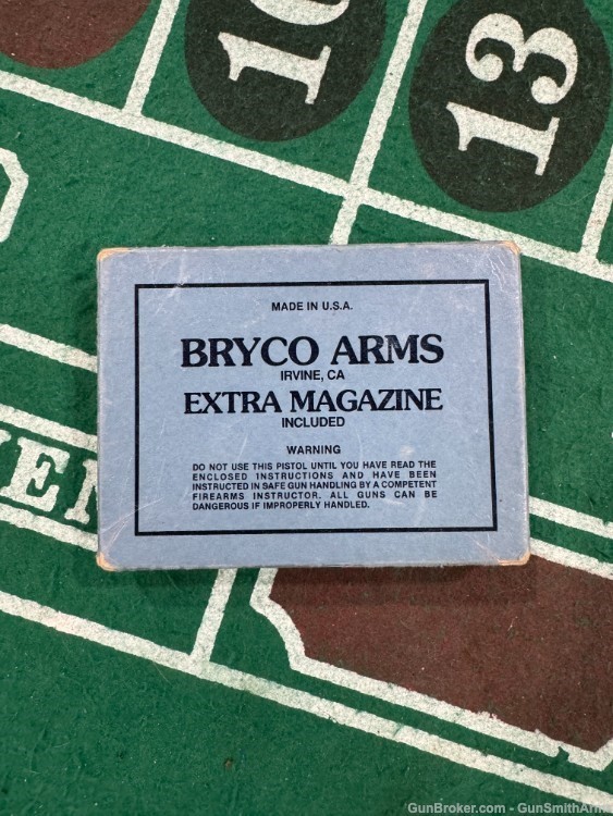 Bryco Arms / Jennings Firearms Bryco38 380acp 38 J38 2 x Mags box & manual-img-11