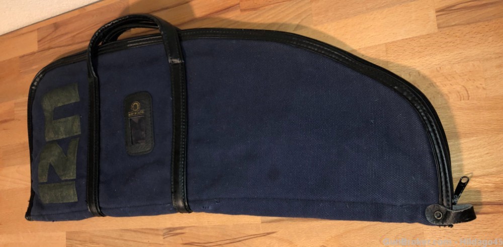Blue UZI Canvas Gun Bag-img-0