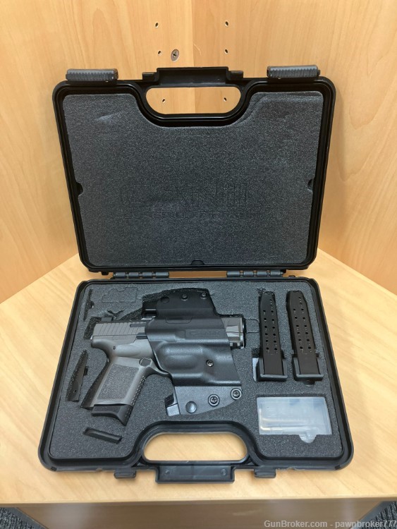 CANIK TP9 ELITE SC 9MM 3 MAGS HOLSTER AND CASE-img-3