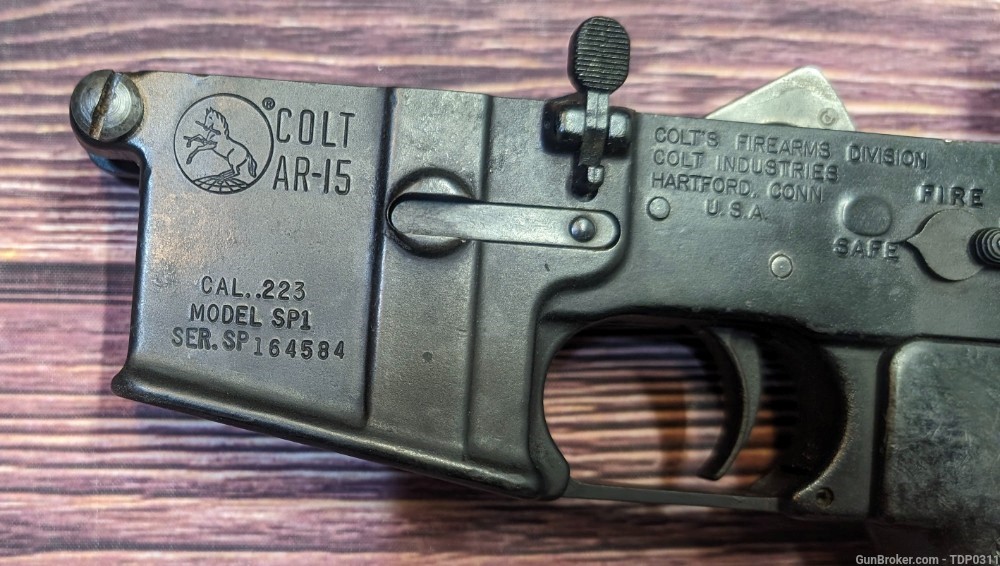 Colt SP1 PRE BAN AR 15 COMPLETE Lower Vietnam XM M16 Clone-img-2