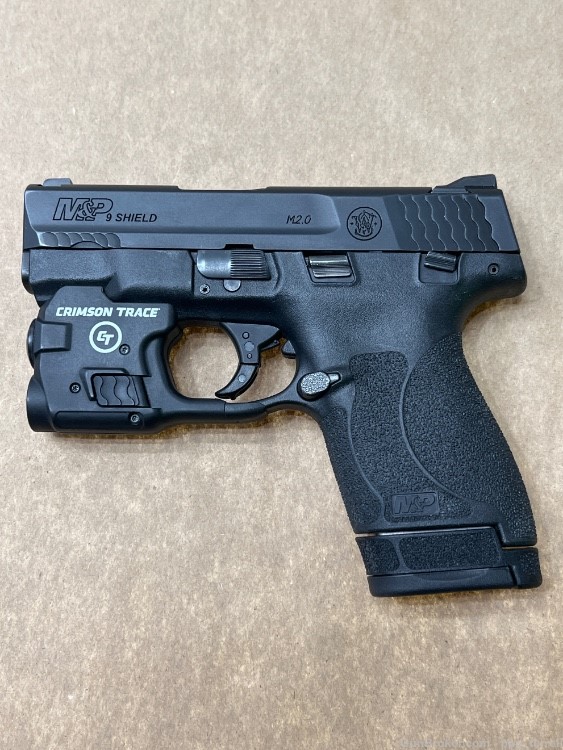 Smith & Wesson M&P 9 shield 2.0 3" with crimson trace tactical light-img-1